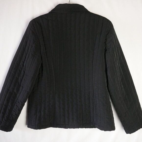 Esprit Women’s Size M Jacket Black Quilted Outerwear Jacket - Picture 8 of 13